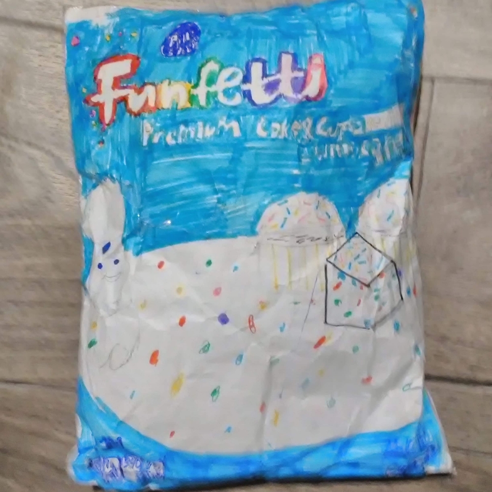 Funfetti paper squishy